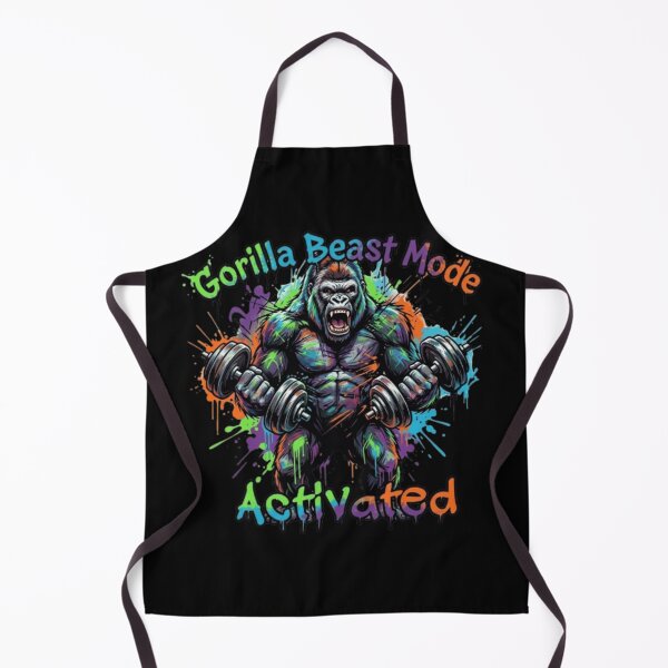 Item preview, Gorilla Beast Mode Activated Gym Motivation designed and sold by JonathanP514.