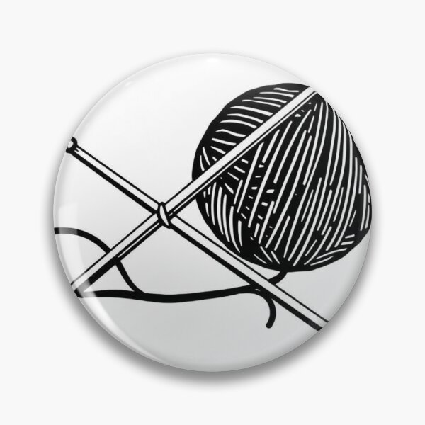 Item preview, Vintage Knitting Needles and Yarn Ball Illustration designed and sold by EllDAV777.