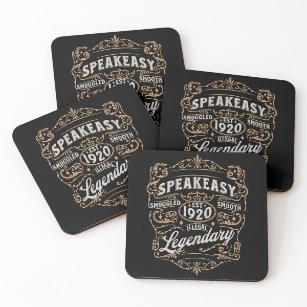 Item preview, Vintage Victorian Speakeasy Label designed and sold by Nacho Average Designs.