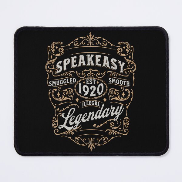 Item preview, Vintage Victorian Speakeasy Label designed and sold by Nacho Average Designs.