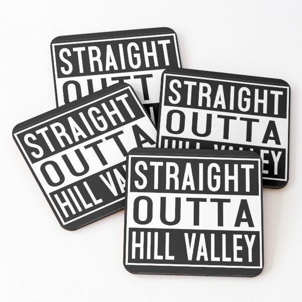 Item preview, Straight Outta Hill Valley designed and sold by Normbot2000.