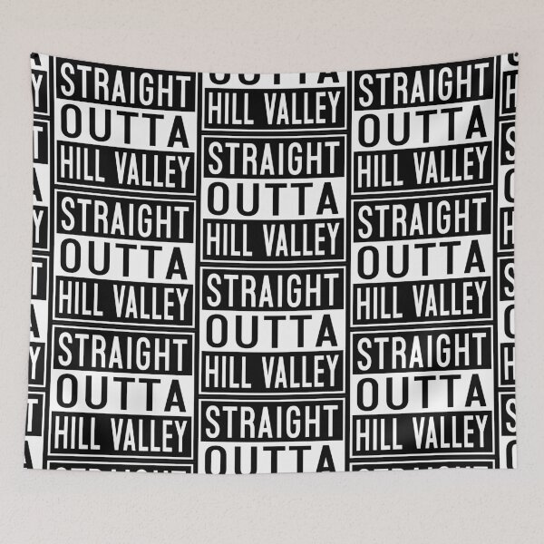 Item preview, Straight Outta Hill Valley designed and sold by Normbot2000.