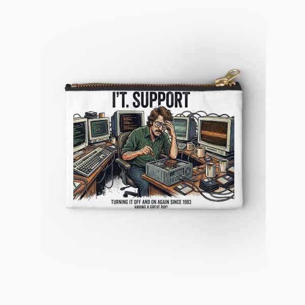 Item preview, Restart Your Attitude – Vintage IT Support Survival Mode designed and sold by KurtByteStudio.