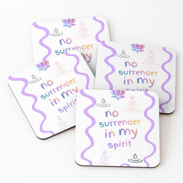 Item preview, NO SURRENDER IN MY SPIRIT designed and sold by royaltking100.