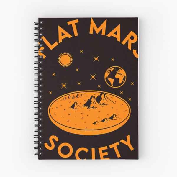Item preview, Flat Mars Society designed and sold by CatchyAsFudge.