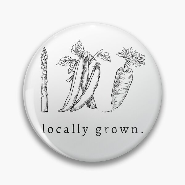 Item preview, Locally Grown Vegetable designed and sold by seektopus.