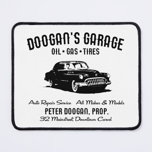 Item preview, Doogan's Garage designed and sold by Normbot2000.