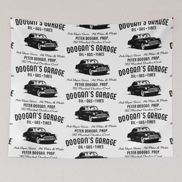 Item preview, Doogan's Garage designed and sold by Normbot2000.