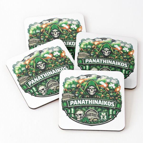 Item preview, Panathinaikos Gate 13 Ultras – Green Smoke Football Supporters Stickers designed and sold by MJOSTORE.