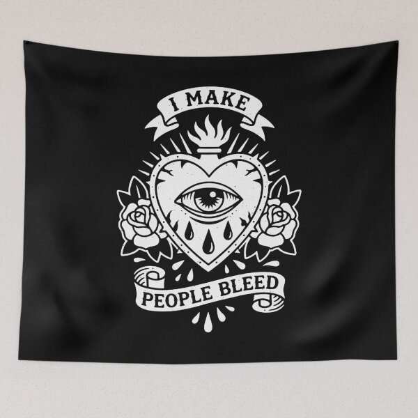 Item preview, Tattoo Artist - I Make People Bleed designed and sold by gunaone-design.