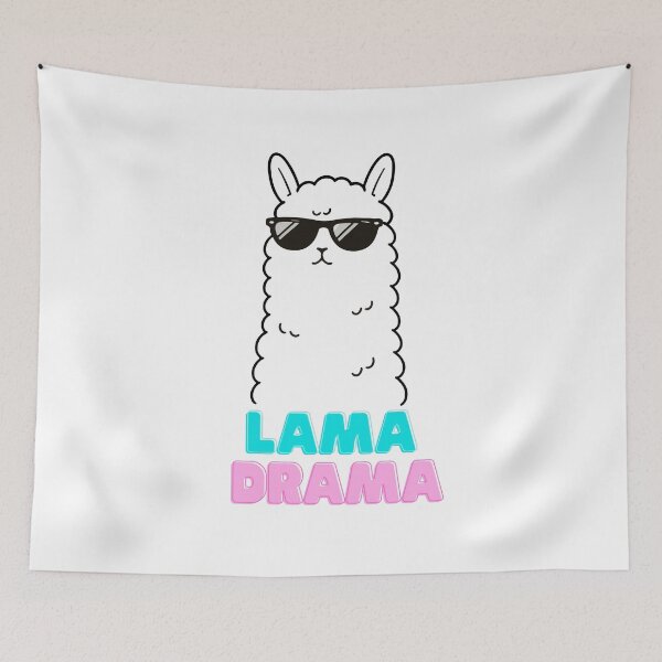 Item preview, Lama Drama designed and sold by Soft Mayhem Studio.