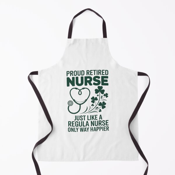 Item preview, Proud Retired Nurse Funny St Patrick’s Day Shamrock Nurse Classic T-Shirt designed and sold by podlook.