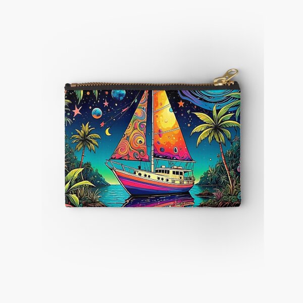 Item preview, Sailboat Tropical Island Night Sky Voyage designed and sold by Nanaueart.