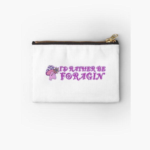 Item preview, I'd Rather Be Foraging - Purple Edition designed and sold by Canvas Larrikins.