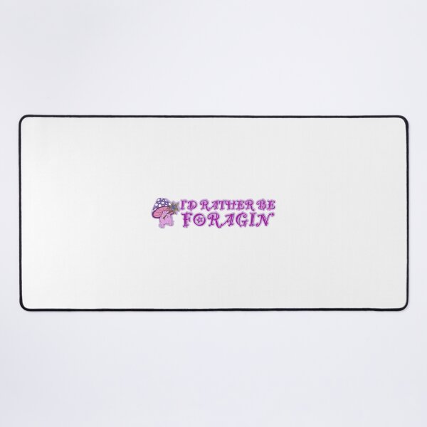 Item preview, I'd Rather Be Foraging - Purple Edition designed and sold by Canvas Larrikins.