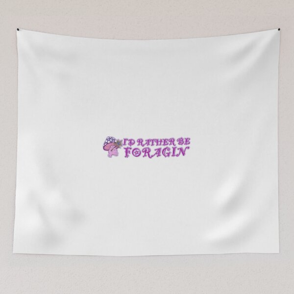 Item preview, I'd Rather Be Foraging - Purple Edition designed and sold by Canvas Larrikins.