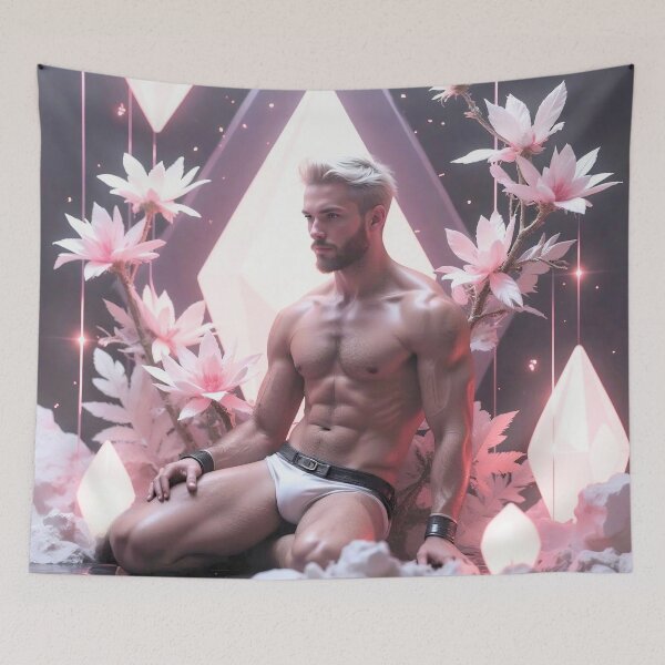 Item preview, Soren - cyber fantasy art: digital gay art designed and sold by QiMera.