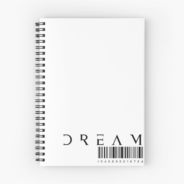 Item preview, Camiseta tipográfica motivacional DREAM | Camiseta urbana minimalista con código de barras designed and sold by CeloneDesign69.