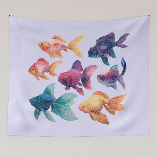 Item preview, Rainbow Goldfish designed and sold by bubblyrainbow.