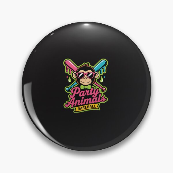 Artikelvorschau, Party Animals Baseball Lustige Affen-Sonnenbrille Baseball-Fan-Design entworfen und verkauft von kiralynstration.