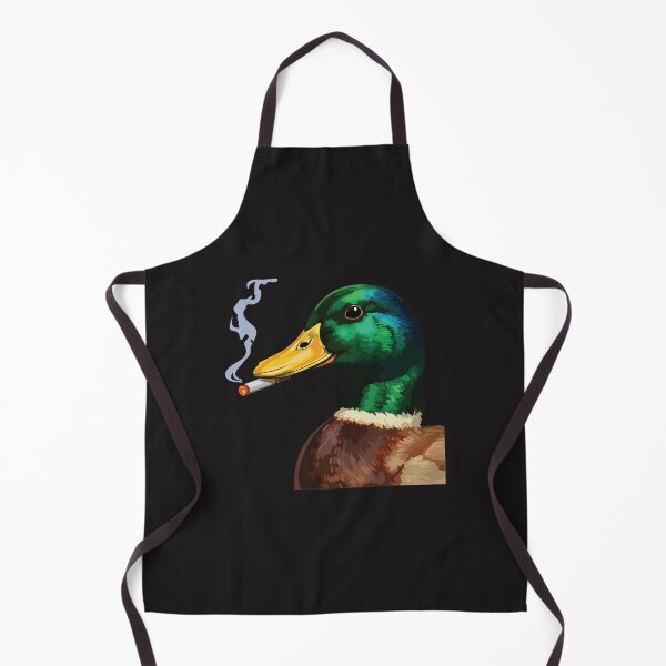Item preview, Cool Mallard Duck Smoking Cigarette Funny Hunting Meme Animal Design designed and sold by kiralynstration.