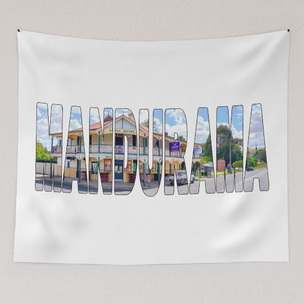 Item preview, MANDURAMA - Country Mando Hotel Pub Central West New South Wales designed and sold by Adam Gormley.
