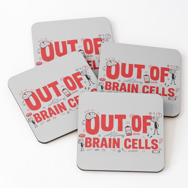 Item preview, Out of Brain Cells designed and sold by The Mugnificent Shop.