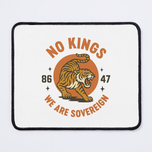 Item preview, No Kings March 28 2026 We Are Sovereign - Feminist Subtle 8647 Anti Trump designed and sold by gunaone-design.