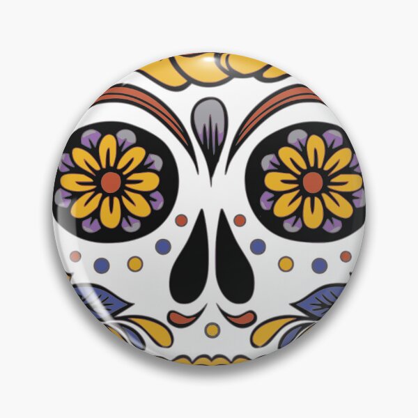 Item preview, Skull, Day Of The Dead, Dia De Los Muertos royalty-free vector graphi designed and sold by artsvillages.