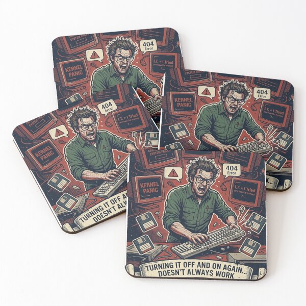 Item preview, Have You Tried Turning It Off And On Again? designed and sold by KurtByteStudio.