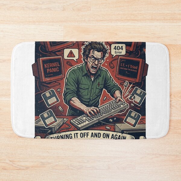 Item preview, Have You Tried Turning It Off And On Again? designed and sold by KurtByteStudio.