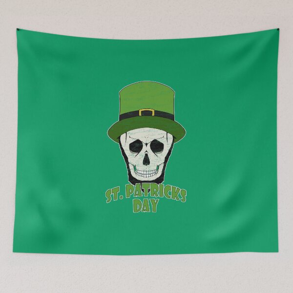 Item preview, St. Patricks Day Skull designed and sold by Ventein.