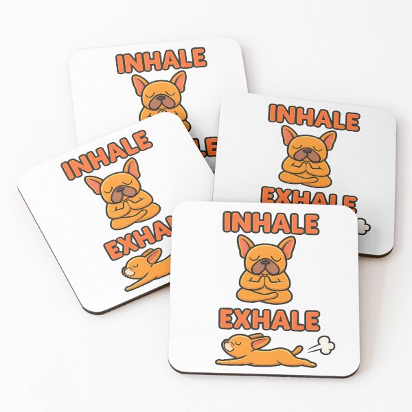 Item preview, Inhale & Exhale - Frenchie designed and sold by Juzzy72.