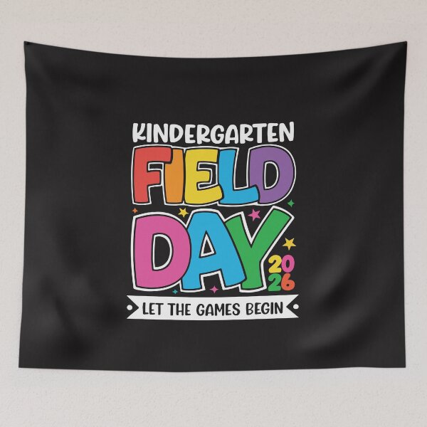 Item preview, Kindergarten Field Day 2026 Let The Games Begin Teacher Kids Sports Day Design designed and sold by kiralynstration.
