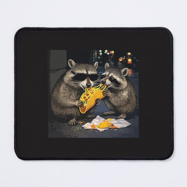 Item preview, Funny Raccoon Eating Taco Cool Trash Panda Food Lover Meme Design designed and sold by kiralynstration.