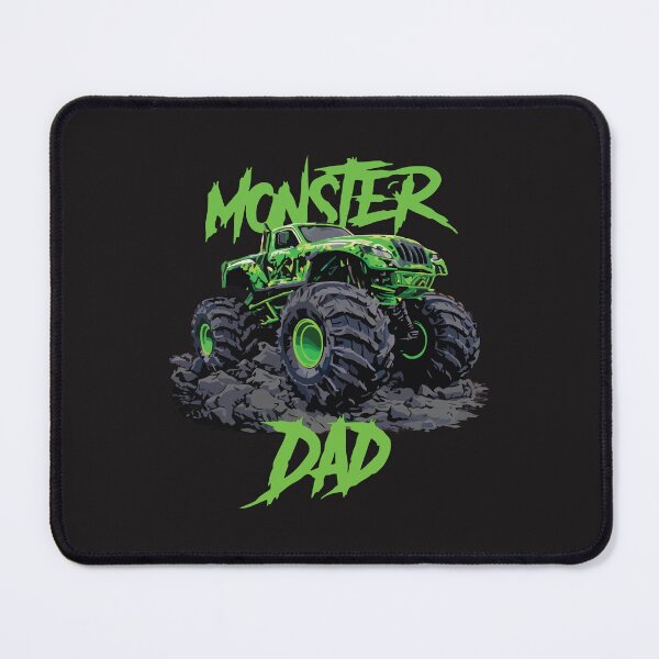 Item preview, Monster Dad Monster Truck Off Road Mud Truck Father Truck Lover Design designed and sold by kiralynstration.