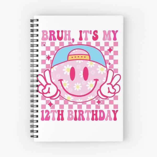 Item preview, Its My 12th Birthday Girl Smile Face 12 Year Old Party Girl designed and sold by Night Forest.