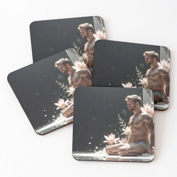 Item preview, Miles - gay fantasy art: digital collage designed and sold by QiMera.