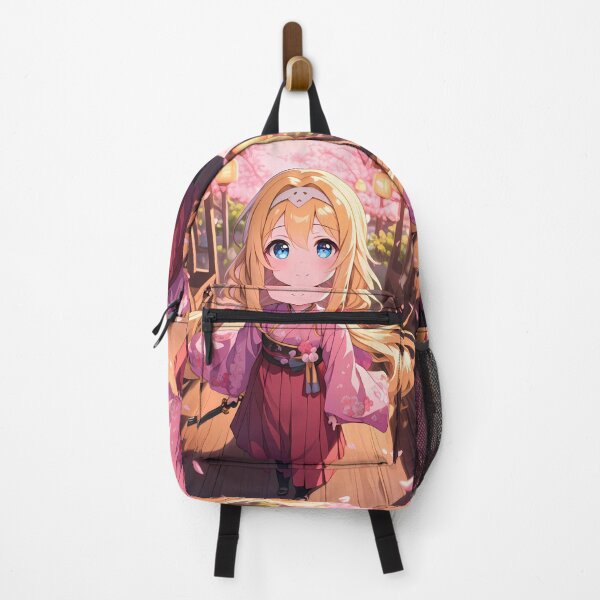 Item preview, Alice Zuberg Sword Art Online Chibi Kimono Spring Stroll designed and sold by TanglenRabbit.