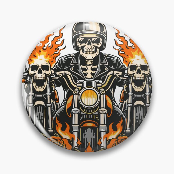 Item preview, Skull Rider Rebels designed and sold by Matinez Pink.