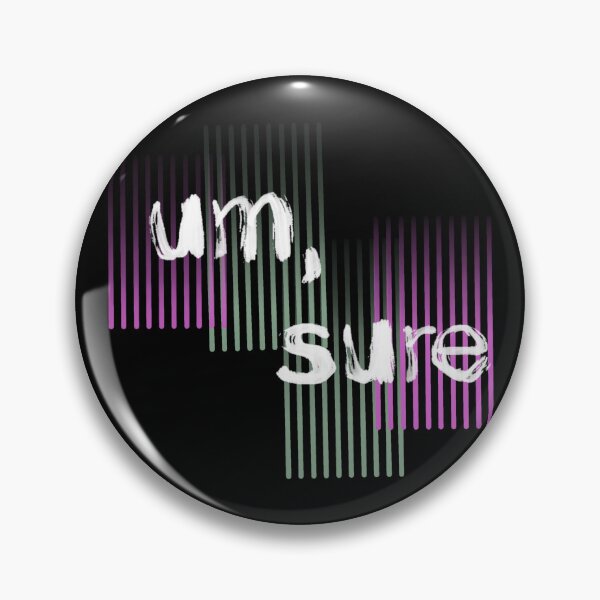 Item preview, um, sure logo white designed and sold by um, sure art.