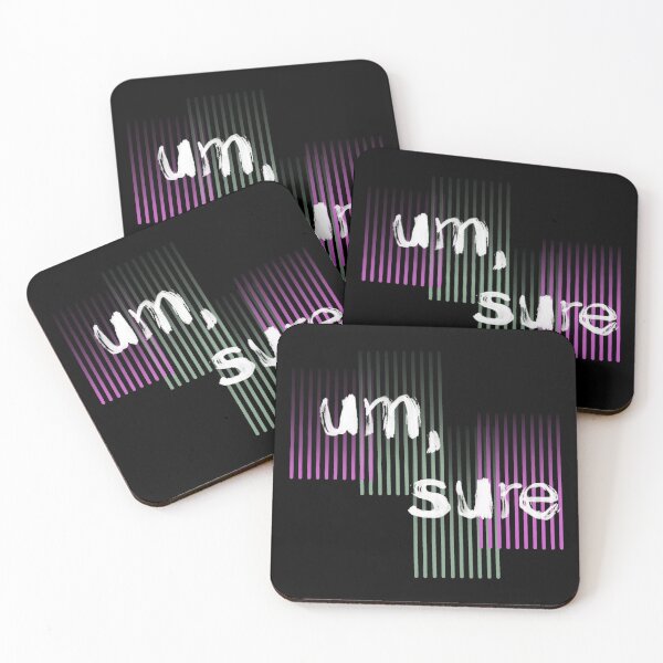 Item preview, um, sure logo white designed and sold by um, sure art.