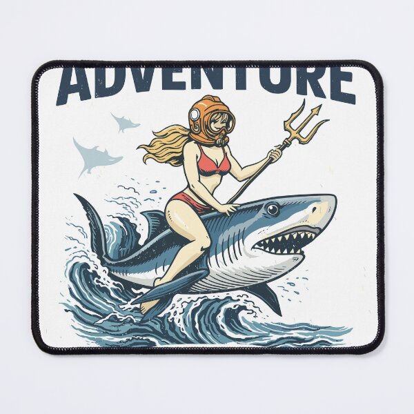 Item preview, Shark Rider Adventure designed and sold by Matinez Pink.