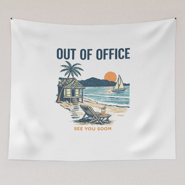 Item preview, Out Of Office Escape designed and sold by Matinez Pink.