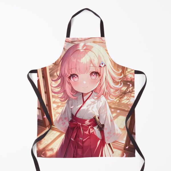 Item preview, Chiaki Nanami Danganronpa Chibi Kimono Moment With Cherry Blossoms designed and sold by TanglenRabbit.