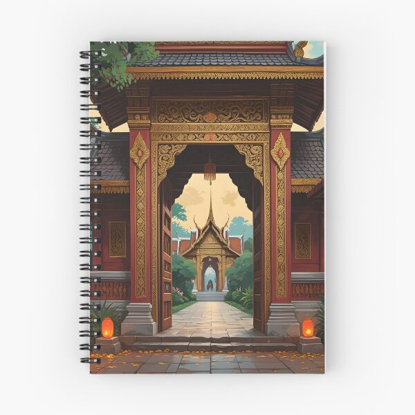 Item preview, Tha Phae Gate Chiang Mai – Lanna Temple Entrance Travel Poster designed and sold by ArtnarongDesign.