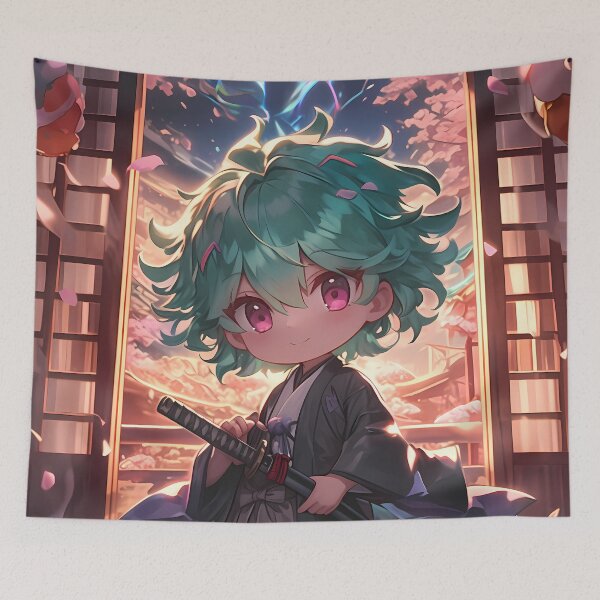 Item preview, Rantaro Amami Danganronpa Chibi Kimono Soft Glow designed and sold by TanglenRabbit.