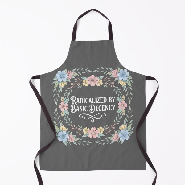 Item preview, Radicalized By Basic Decency Pastel Floral Wreath designed and sold by chattsuede.