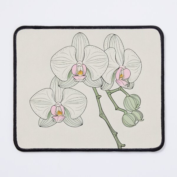 Item preview, Elegant Orchid Botanical Illustration – Minimal Floral Poster Wall Art designed and sold by ArtnarongDesign.