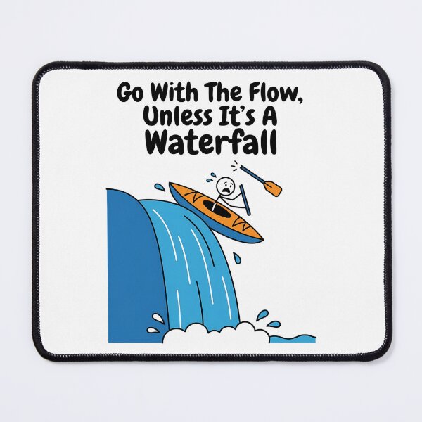 Item preview, Is my kayak ok funny stick figure cartoon line art designed and sold by chattsuede.